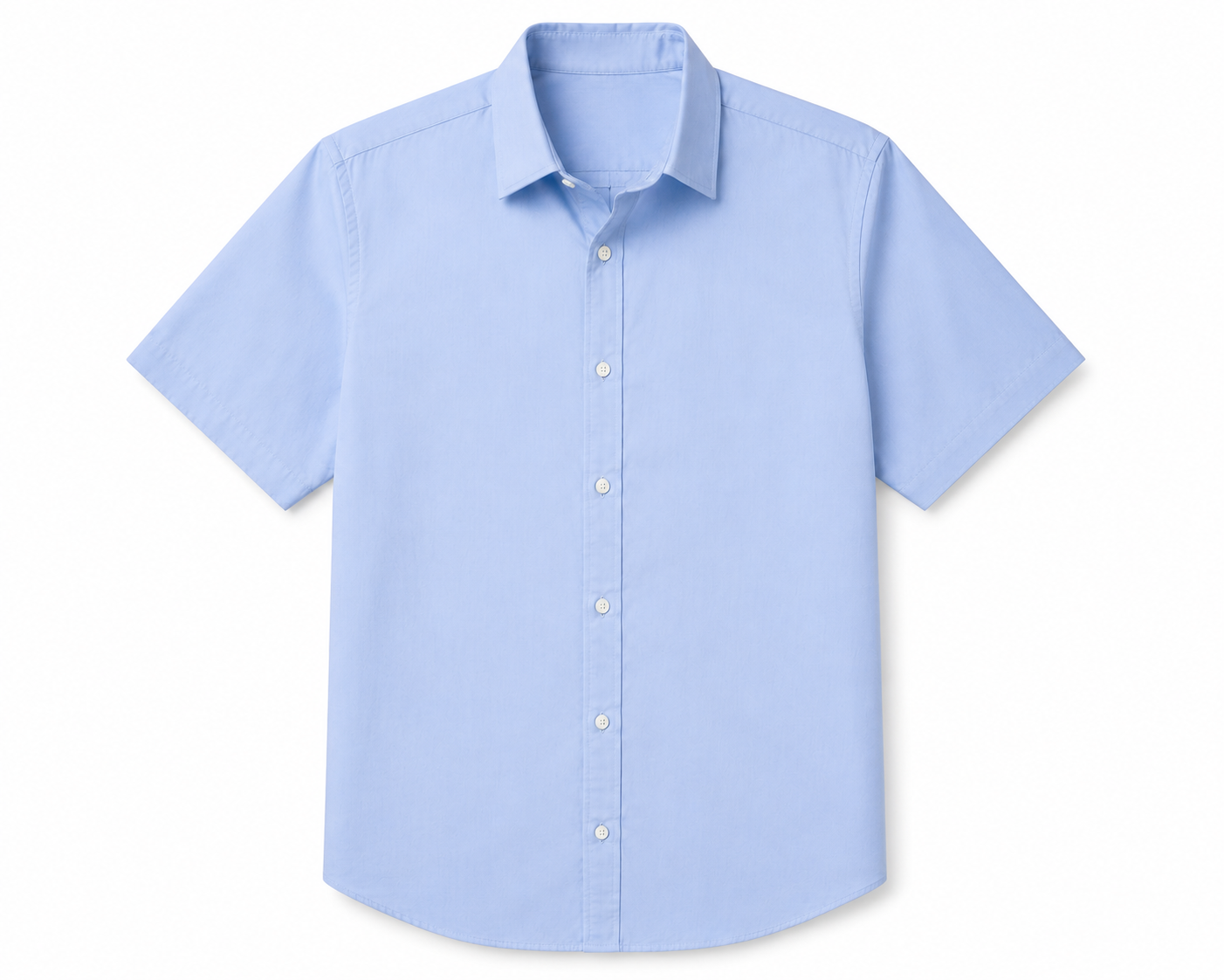 Short Sleeve Blue Shirt