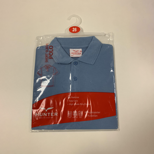 Scoil Aonghusa - Blue Polo shirt
