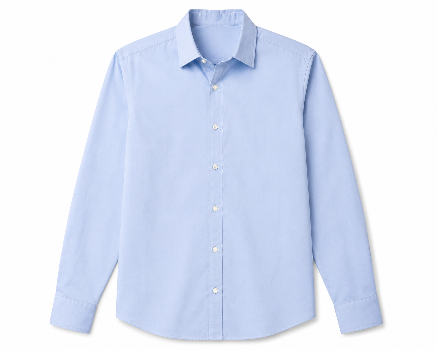 Long Sleeve Blue Shirt