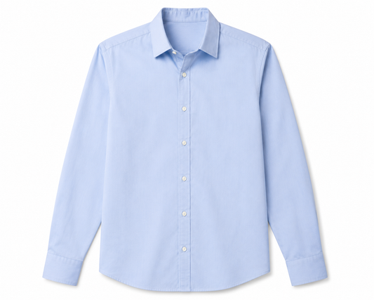 Long Sleeve Blue Shirt